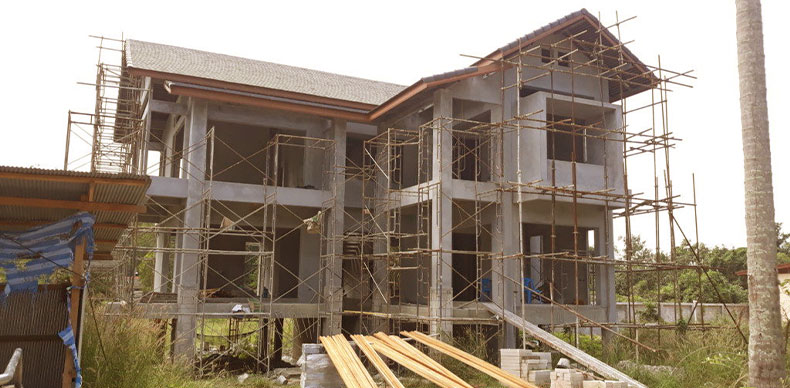 تکمیل ویلاهای نیمه‌ساخته | بازسازی، اصلاح نقشه و اجرای کامل با عمران ویلا